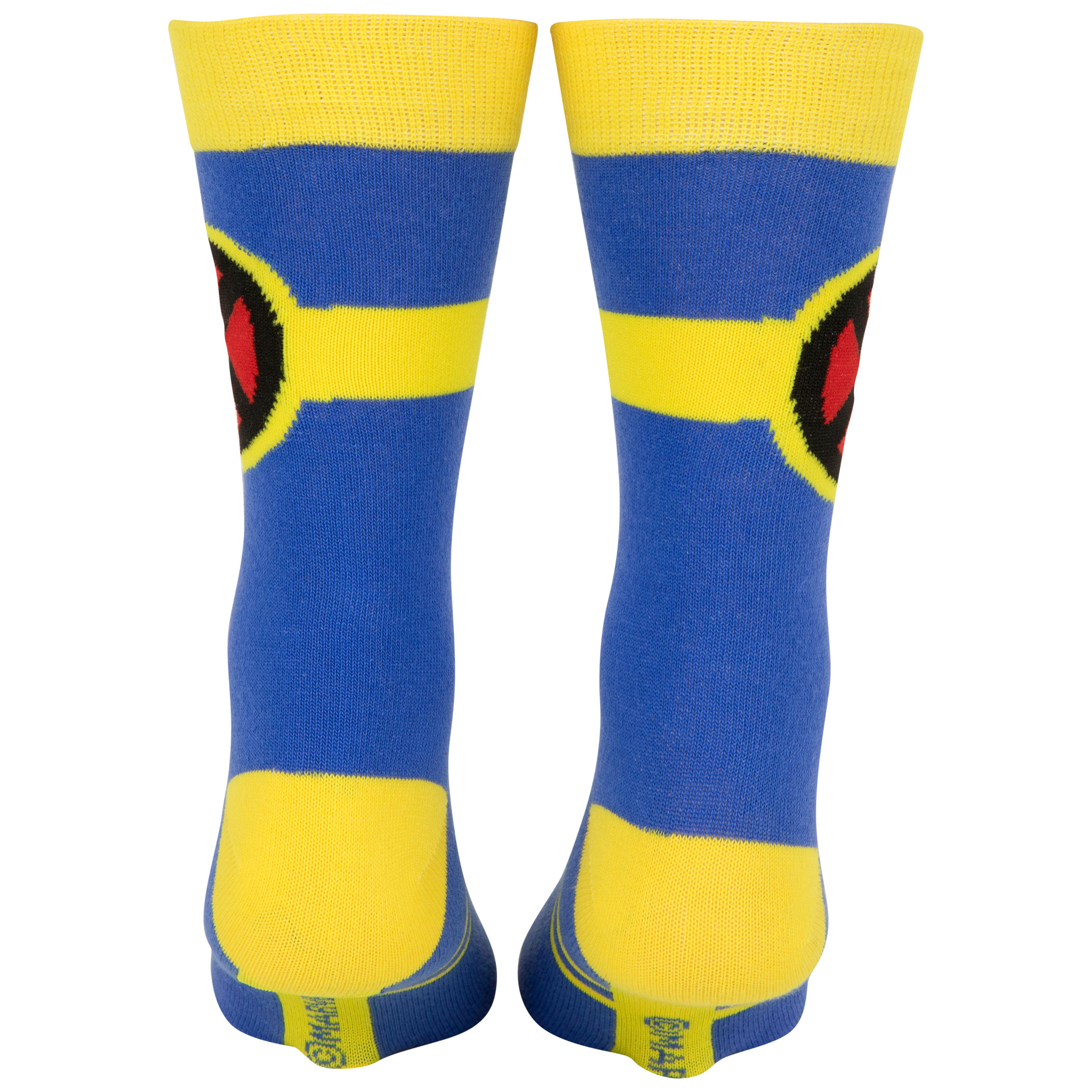 X-Men Cyclops Character Armor Costume Crew Sock